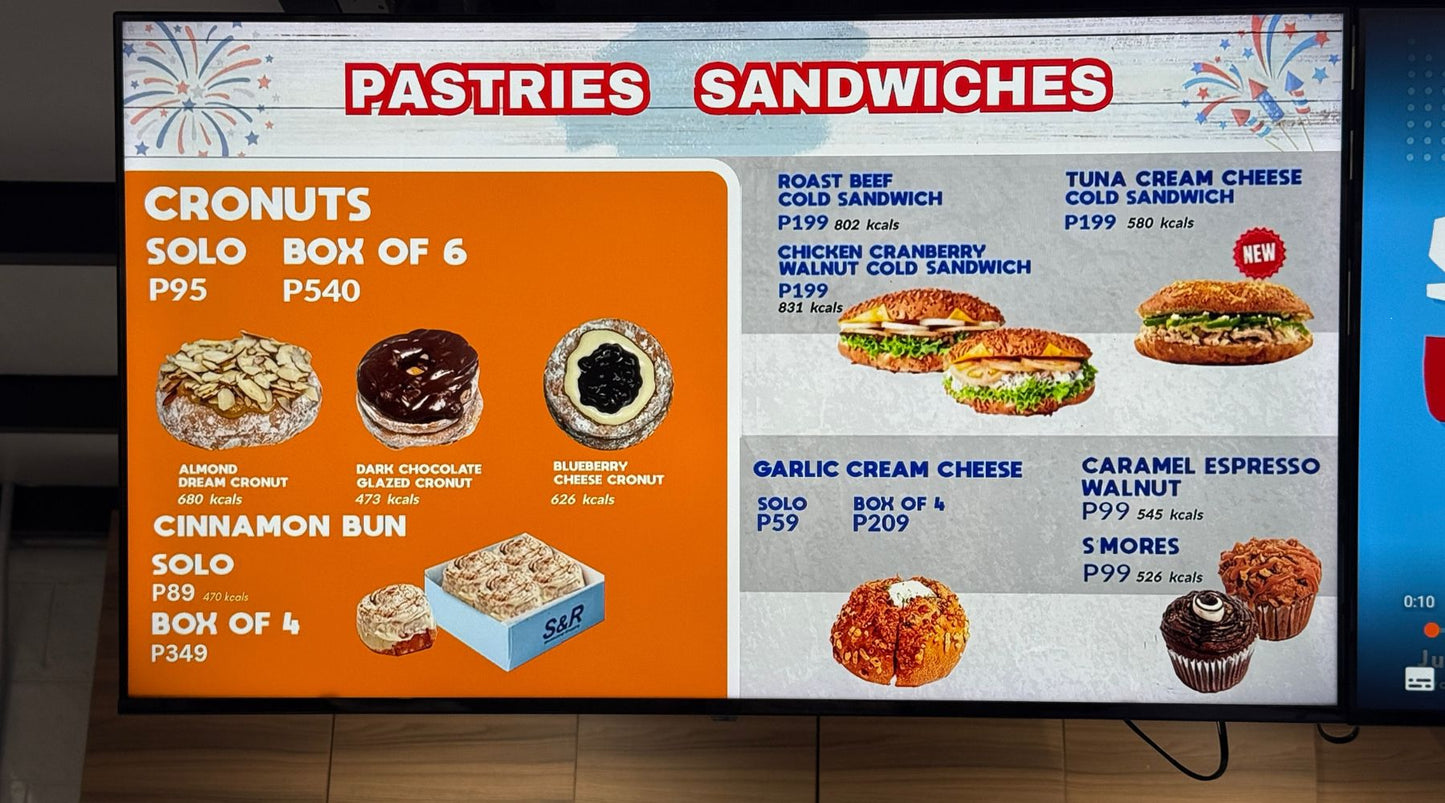 S&R Deli Corner 2026 Menu